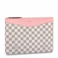Louis Vuitton Daily Pouch In Damier Azur Canvas N60260