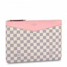 Louis Vuitton Daily Pouch In Damier Azur Canvas N60260 Louis Vuitton Daily Pouch In Damier Azur Canvas N60260