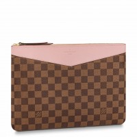 Louis Vuitton Daily Pouch In Damier Ebene Canvas N60261