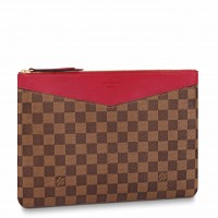 Louis Vuitton Daily Pouch In Damier Ebene Canvas N60262