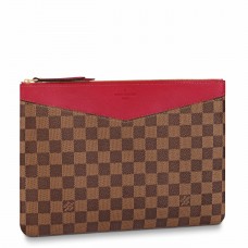 Louis Vuitton Daily Pouch In Damier Ebene Canvas N60262 Louis Vuitton Daily Pouch In Damier Ebene Canvas N60262
