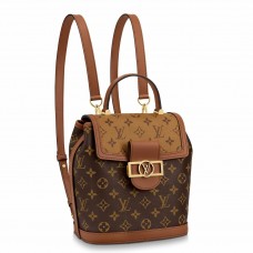 Louis Vuitton Dauphine Backpack PM In Monogram Reverse Canvas M45142 Louis Vuitton Dauphine Backpack PM In Monogram Reverse Canvas M45142