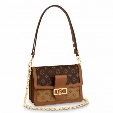 Louis Vuitton Dauphine MM Bag In Monogram Reverse Canvas M45958 Louis Vuitton Dauphine MM Bag In Monogram Reverse Canvas M45958
