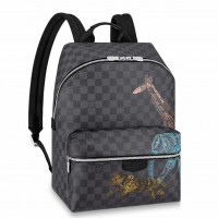 Louis Vuitton Discovery Backpack In Damier Graphite Canvas N45275 Louis Vuitton Discovery Backpack In Damier Graphite Canvas N45275