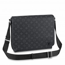 Louis Vuitton District MM Bag In Monogram Eclipse Canvas M45271 Louis Vuitton District MM Bag In Monogram Eclipse Canvas M45271