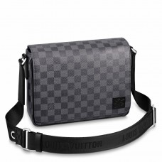 Louis Vuitton District PM Bag In Damier Graphite Canvas N42710 Louis Vuitton District PM Bag In Damier Graphite Canvas N42710