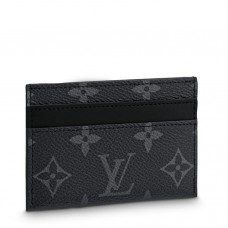 Louis Vuitton Double Card Holder In Monogram Eclipse Canvas M62170 Louis Vuitton Double Card Holder In Monogram Eclipse Canvas M62170