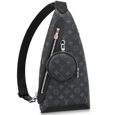 Louis Vuitton Duo Sling Bag In Monogram Eclipse Canvas M30936 Louis Vuitton Duo Sling Bag In Monogram Eclipse Canvas M30936