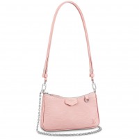 Louis Vuitton Easy Pouch On Strap In Pink Epi Leather M80483