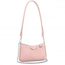 Louis Vuitton Easy Pouch On Strap In Pink Epi Leather M80483 Louis Vuitton Easy Pouch On Strap In Pink Epi Leather M80483