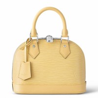 Louis Vuitton Epi Alma BB Bag with Jacquard Strap M22213 Louis Vuitton Epi Alma BB Bag with Jacquard Strap M22213