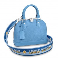 Louis Vuitton Epi Alma BB Bag With Jacquard Strap M57426 Louis Vuitton Epi Alma BB Bag With Jacquard Strap M57426