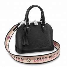Louis Vuitton Epi Alma BB Bag With Jacquard Strap M59217