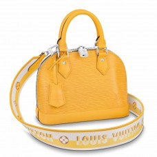 Louis Vuitton Epi Alma BB Bag With Jacquard Strap M59358