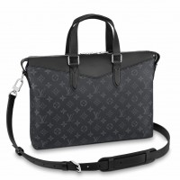 Louis Vuitton Explorer Briefcase In Monogram Eclipse Canvas M40566 Louis Vuitton Explorer Briefcase In Monogram Eclipse Canvas M40566