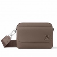 Louis Vuitton Fastline Messenger Bag in Mocha LV Aerogram Leather M11626 Louis Vuitton Fastline Messenger Bag in Mocha LV Aerogram Leather M11626