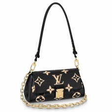 Louis Vuitton Favorite Bag In Bicolor Monogram Empreinte Leather M45859
