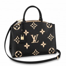 Louis Vuitton Grand Palais Bag In Bicolor Monogram Empreinte Leahter M45842