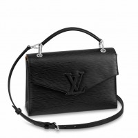 Louis Vuitton Grenelle Pochette In Black Epi Leather M55977 Louis Vuitton Grenelle Pochette In Black Epi Leather M55977