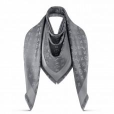Louis Vuitton Grey Monogram Shawl M75120 Louis Vuitton Grey Monogram Shawl M75120