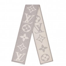 Louis Vuitton Grey Sweet Dreams Scarf M77380 Louis Vuitton Grey Sweet Dreams Scarf M77380