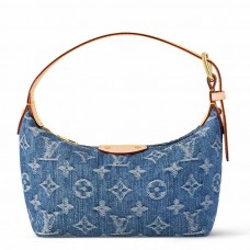 Louis Vuitton Hills Pochette in Monogram Denim M82949 Louis Vuitton Hills Pochette in Monogram Denim M82949