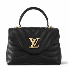 Louis Vuitton Hold Me Bag In Black New Wave Leather M21720 Louis Vuitton Hold Me Bag In Black New Wave Leather M21720