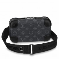 Louis Vuitton Horizon Clutch In Monogram Eclipse Canvas M45579