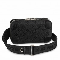 Louis Vuitton Horizon Clutch In Monogram Taurillon Leather M20439