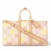 Louis Vuitton Keepall Bandouliere 45 Bag in Damierlicious Canvas N40713 Louis Vuitton Keepall Bandouliere 45 Bag in Damierlicious Canvas N40713