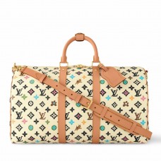 Louis Vuitton Keepall Bandouliere 45 Bag in Monogram Craggy Canvas M25233 Louis Vuitton Keepall Bandouliere 45 Bag in Monogram Craggy Canvas M25233