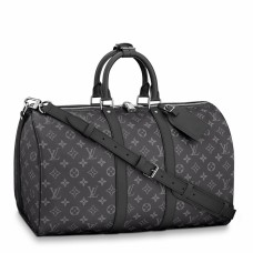 Louis Vuitton Keepall Bandouliere 45 Bag In Monogram Eclipse Canvas M40569 Louis Vuitton Keepall Bandouliere 45 Bag In Monogram Eclipse Canvas M40569