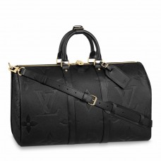 Louis Vuitton Keepall Bandouliere 45 Bag Monogram Empreinte M45532 Louis Vuitton Keepall Bandouliere 45 Bag Monogram Empreinte M45532