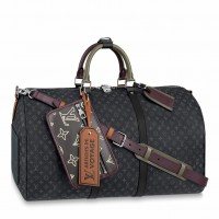 Louis Vuitton Keepall Bandouliere 50 Patchwork Bag M56856 Louis Vuitton Keepall Bandouliere 50 Patchwork Bag M56856