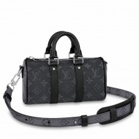 Louis Vuitton Keepall XS Bag In Monogram Eclipse Canvas M45947 Louis Vuitton Keepall XS Bag In Monogram Eclipse Canvas M45947