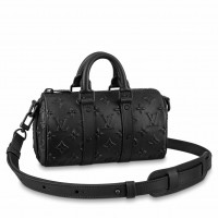 Louis Vuitton Keepall XS Bag In Monogram Seal Leather M57960 Louis Vuitton Keepall XS Bag In Monogram Seal Leather M57960