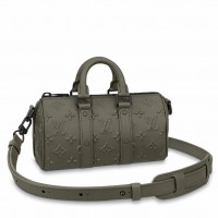 Louis Vuitton Keepall XS Bag In Monogram Seal Leather M57961 Louis Vuitton Keepall XS Bag In Monogram Seal Leather M57961