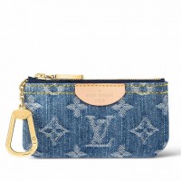 Louis Vuitton Key Pouch in Monogram Denim M82961