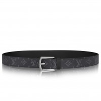 Louis Vuitton Landscape 35mm Belt In Monogram Eclipse Canvs M9083S