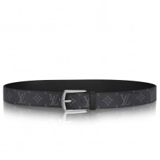 Louis Vuitton Landscape 35mm Belt In Monogram Eclipse Canvs M9083S Louis Vuitton Landscape 35mm Belt In Monogram Eclipse Canvs M9083S