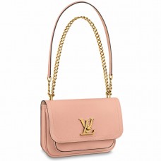 Louis Vuitton Lockme Chain PM Bag In Pink Calfskin M57071