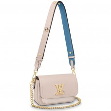 Louis Vuitton Lockme Tender Bag In Greige Calfskin M58554