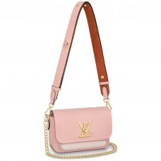 Louis Vuitton Lockme Tender Bag In Pink Calfskin M58555