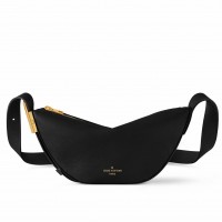 Louis Vuitton Low Key Bumbag in Black Leather M11429 Louis Vuitton Low Key Bumbag in Black Leather M11429