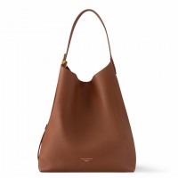 Louis Vuitton Low Key Hobo MM Bag in Brown Leather M24974 Louis Vuitton Low Key Hobo MM Bag in Brown Leather M24974