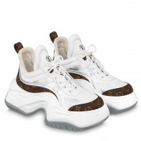 Louis Vuitton LV Archlight 2.0 Platform Sneakers In White Materials