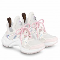 Louis Vuitton LV Archlight Sneakers in Mesh with Iridescent Effects
