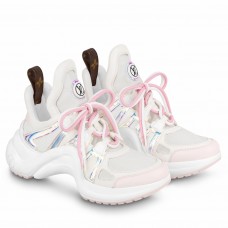 Louis Vuitton LV Archlight Sneakers in Mesh with Iridescent Effects Louis Vuitton LV Archlight Sneakers in Mesh with Iridescent Effects
