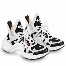Louis Vuitton LV Archlight Sneakers in Satin Printed with Polka Dots Louis Vuitton LV Archlight Sneakers in Satin Printed with Polka Dots