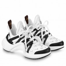 Louis Vuitton LV Archlight Sneakers In White Mahina Leather Louis Vuitton LV Archlight Sneakers In White Mahina Leather